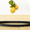 Portafrutta in marmo Nero Marquina serie Ipazia - immagine 5