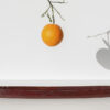 Portafrutta in marmo Rosso Rubino serie Ipazia - immagine 3