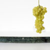 Portafrutta in marmo Verde Guatemala serie Ipazia - immagine 4